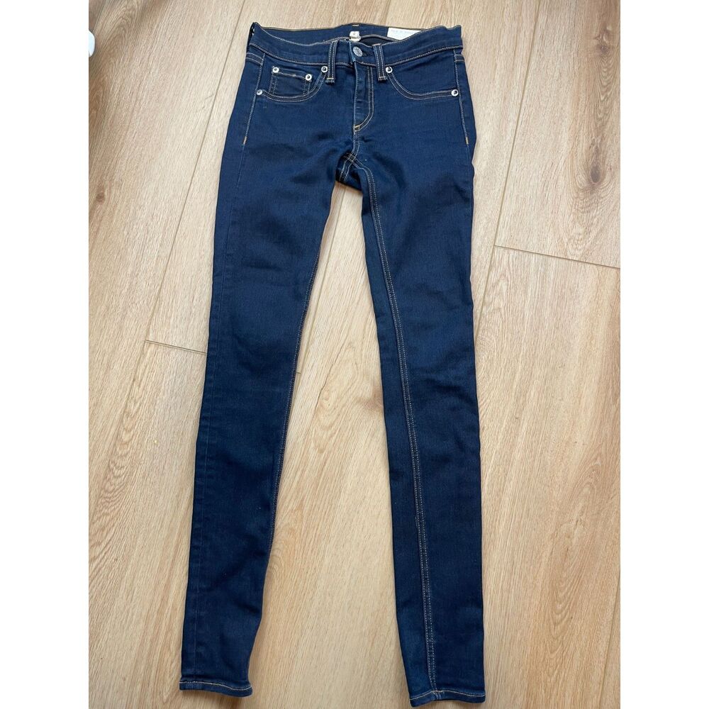 Rag & Bone Skinny Jeans Dark Wash Size 25 Stretch Denim